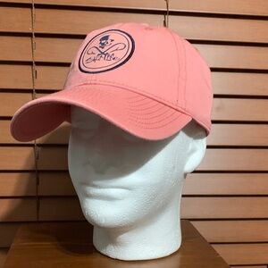Salt Life Pink Baseball Cap with Navy Patch